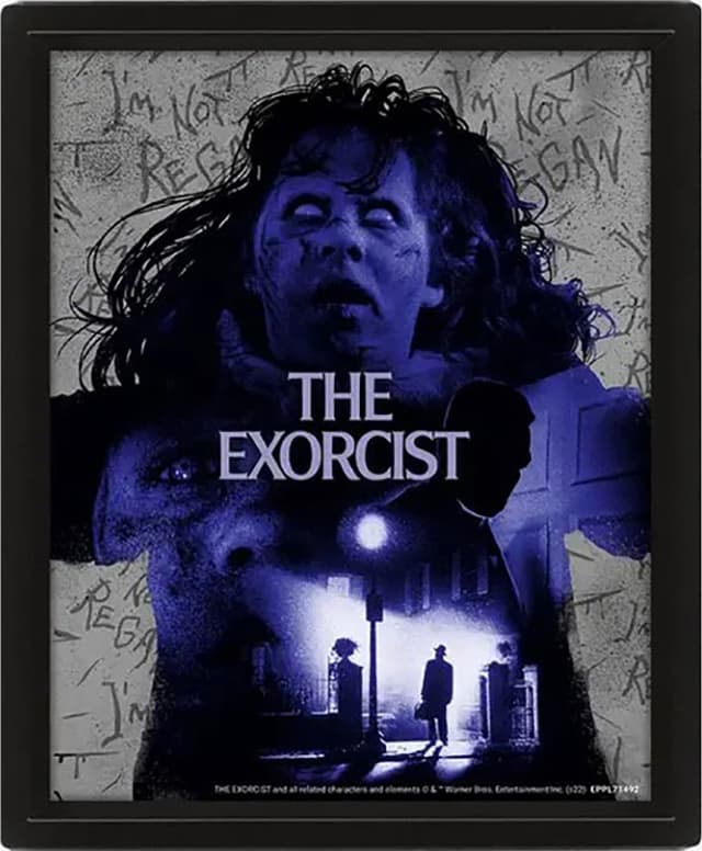 Pyramid International The Exorcist kehystetty 3D-juliste (Exorcism)