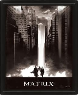 Pyramid International The Matrix inramad 3D-poster (Lightfall)