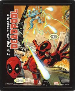 Pan Vision Deadpool 3D juliste (Attack)