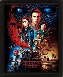 Pan Vision Stranger Things 3D-poster (Vecna)