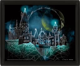 Play Harry Potter 3D plakat (Geometric Hogwarts)