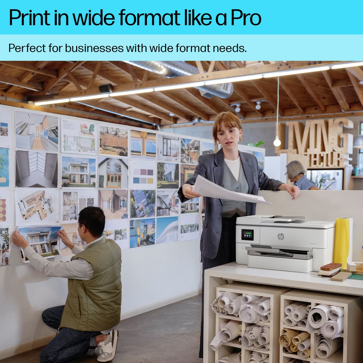 HP OfficeJet Pro 9720e AIO Inkjet printer | Elgiganten