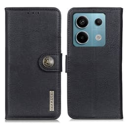 För Xiaomi Redmi Note 13 Pro 5G Fodral Skal KHAZNEH Svart