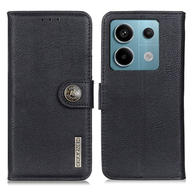 För Xiaomi Redmi Note 13 Pro 5G Fodral Skal KHAZNEH Svart