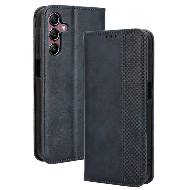 Wallet Stand Flip-telefonetui til Samsung Galaxy A15 5G - Blå