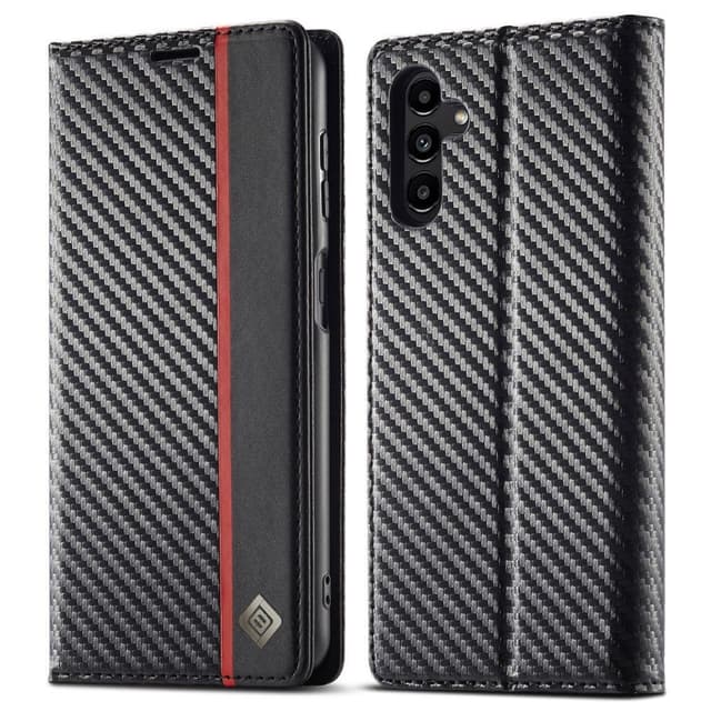 LC.IMEEKE Lompakkokotelo Samsung Galaxy A15 - Musta