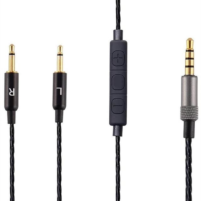 Lydkabel med mikrofon til Sennheiser HD 212