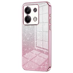 SKALO Xiaomi Redmi Note 13 5G Electroplating Farve Cover - Pink