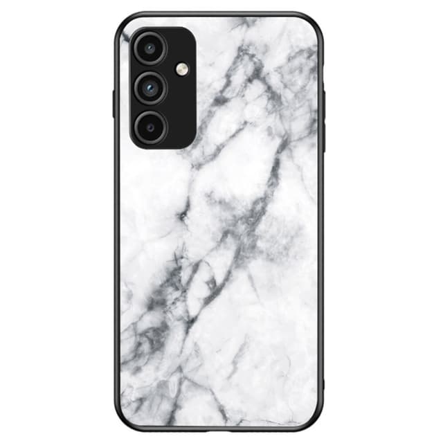 SKALO Samsung A15 4G Marmor hærdet glas TPU Cover - #2