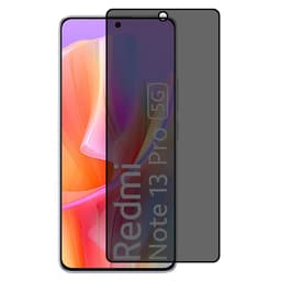 SKALO Xiaomi Redmi Note 13 Pro 5G Yksityisyydensuojaus Näytönsuoja karkaistu lasi - Musta