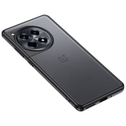 SKALO OnePlus 12R 5G TPU Clear Hybridi Suojakuori - Musta