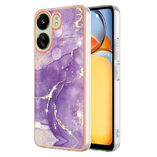 SKALO Xiaomi Redmi 13C 4G Marmor TPU-skal - Motiv 1