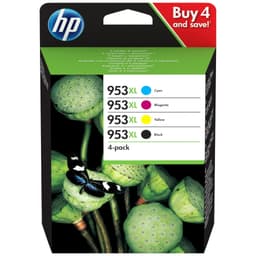 HP 953XL blækpatronpakke med 4 patroner
