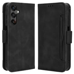 SKALO Samsung A25 5G 6-FACK Plånboksfodral - Svart