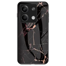SKALO Xiaomi Redmi Note 13 5G Marmori karkaistu lasi TPU-suojakuori - #3