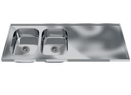 Franke diskbänk 140x61 cm