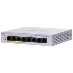 Cisco CBS110-8PP-D-EU ohanterad 8-portars Gigabit-switch