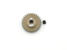 SER-120167 Motor-pinion alu hard  48P / 29T