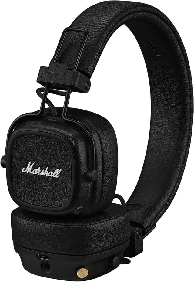 Marshall Major V trådlösa on ear-hörlurar, svarta