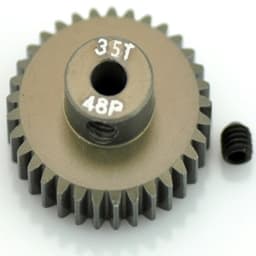 SER-120173 Motor-pinion alu hard  48P / 35T