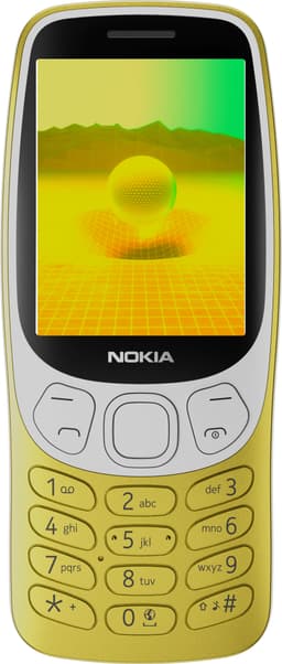 Nokia 3210 4G klassisk mobiltelefon (guld)