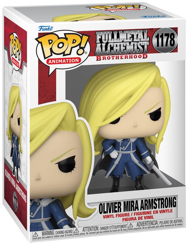 Funko Pop! Vinyl FMA: Brotherhood Olivier Armstrong-figur
