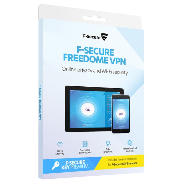 F-Secure Freedome VPN + Key mobile - Gigantti