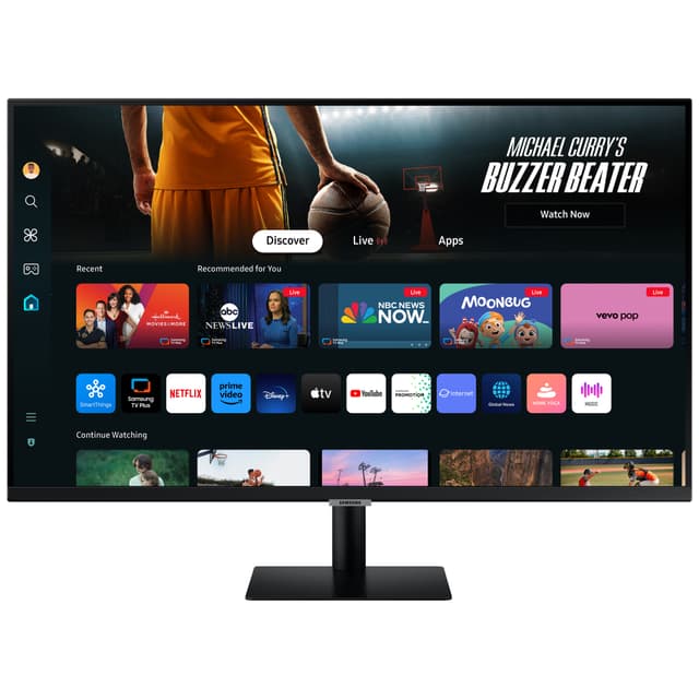 Samsung Smart Monitor M7 32" skjerm (sort)