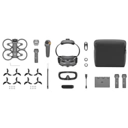 DJI Avata 2 drönarkit (grått, 3 batterier)