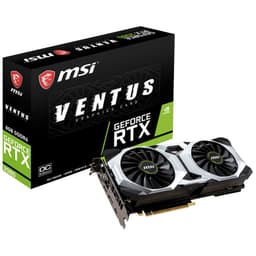 MSI GeForce RTX 2080 Ventus OC grafikkort 8G