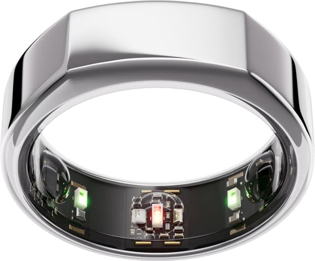 Oura Ring Gen3 Heritage smart-ring størrelse 11 (sølv)