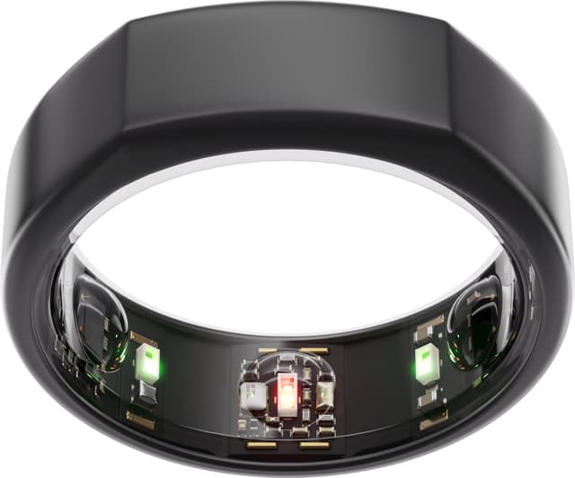 Oura Ring Gen3 Heritage smart-ring størrelse 8 (stealth)