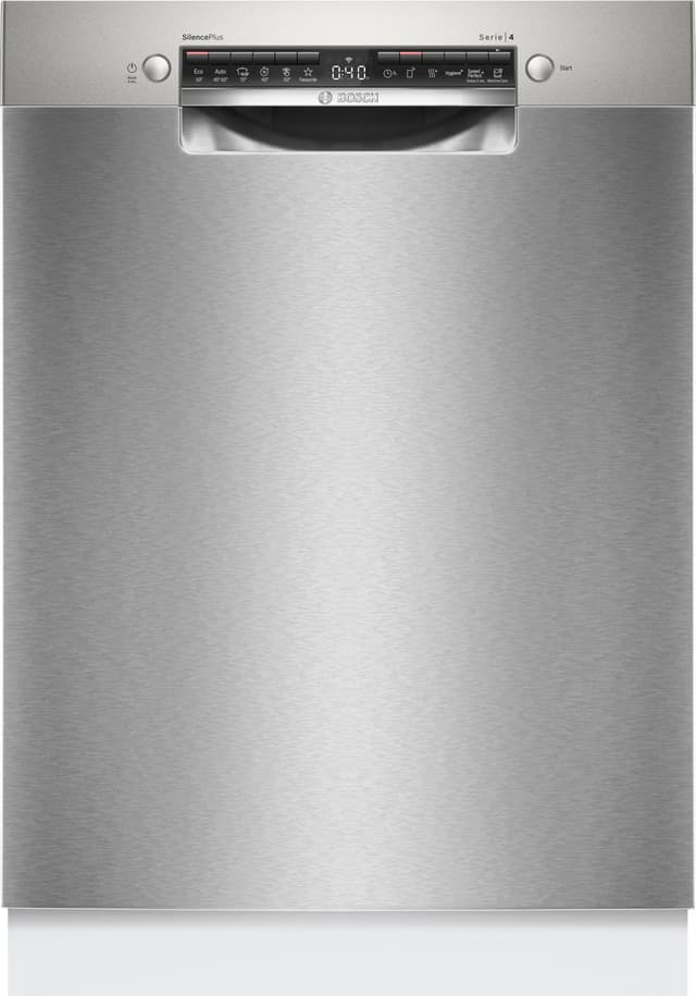 Bosch Serie 4 Diskmaskin SMU4HKI72S (rostfri/silver)