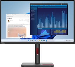 Lenovo ThinkVision T27p-30 27" LCD skjerm 63A9GAT1EU (sort)