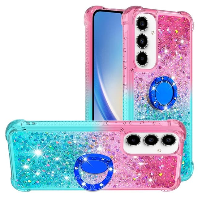 YB Quicksand Series-8 til Samsung Galaxy A35 termoplastisk polyuretan deksel Glitter