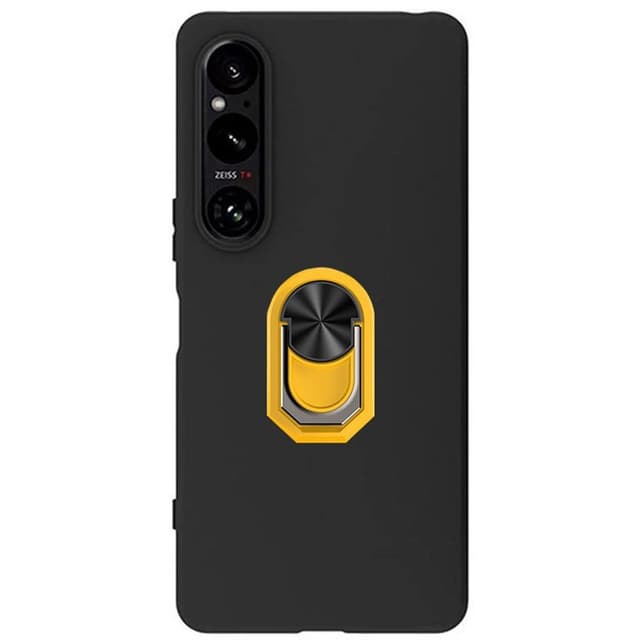 TPU sormuskotelo Sony Xperia 1 VI - Keltainen