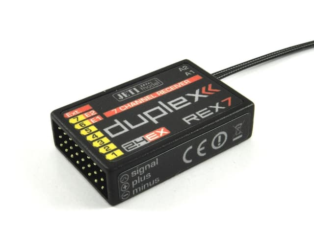 Jeti Duplex 2.4GHz REX 7 mottagare 7 kanal
