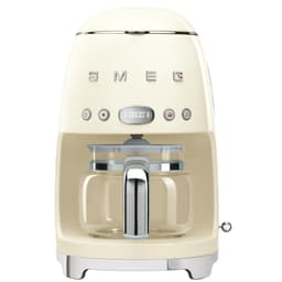 Smeg 50's Style kahvinkeitin DCF01CREU (kermanvalkoinen)