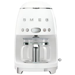 Smeg 50's Style kaffemaskin DCF01WHEU (hvit)