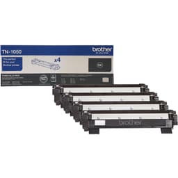 Brother TN-1050VP sort toner værdipakke (4 stk)