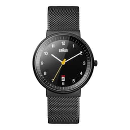 Braun klassisk ur med mesh armbånd