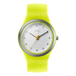 Braun sport klokke med silikon rem