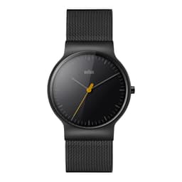 Braun klassisk slim ur med mesh armbånd
