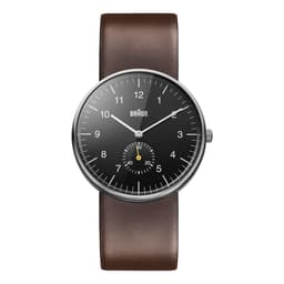 Braun klassikko rannekello kanssa nahkahihna