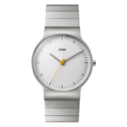 Braun classic slim kanssa ruostumaton teräs ranneke