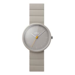 Braun klassisk ur med keramik armbånd