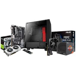 Edge DIY stasjonær gaming-PC gjør-det-selv-sett (AMD/1060)