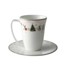 Wik & walsøe julemorgen kopp med skål 20cl