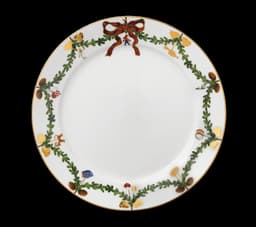 Royal copenhagen stjerne riflet christmas tallerken 27 cm