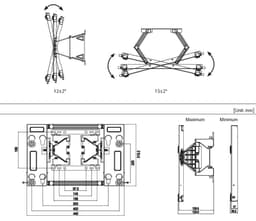 LG OTW420B.AEU Bracket for TV